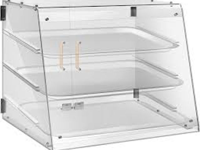 Lot 49-5545660 - 3 Tray Stacked Display Case, Unused