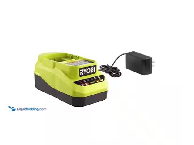 Lot 49-5574160 - RYOBI
ONE+ 18V Lithium-Ion Charger. Unused and powers on