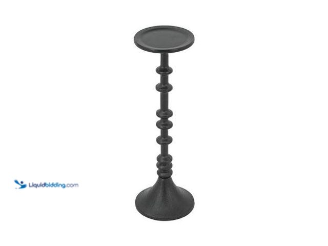 Lot 49-5548946 - A & B Home Black Metal Pillar Model # D6074 UNUSED.