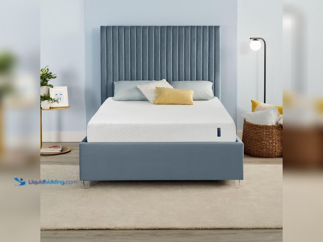 Lot 49-5463333 - Serta - 8 inch Cooling Gel Memory Foam Mattress, Twin Size, Medium-Firm, Supportive, CertiPur-US Cer...