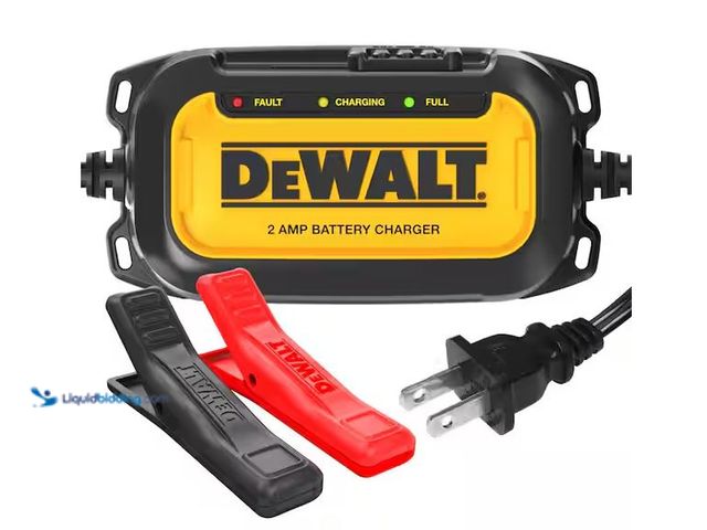 Lot 49-1579072 - DEWALT Professional 2 Amp Automotive Battery Charger and Maintainer Model # DXAEC2, Slightly Used  R...