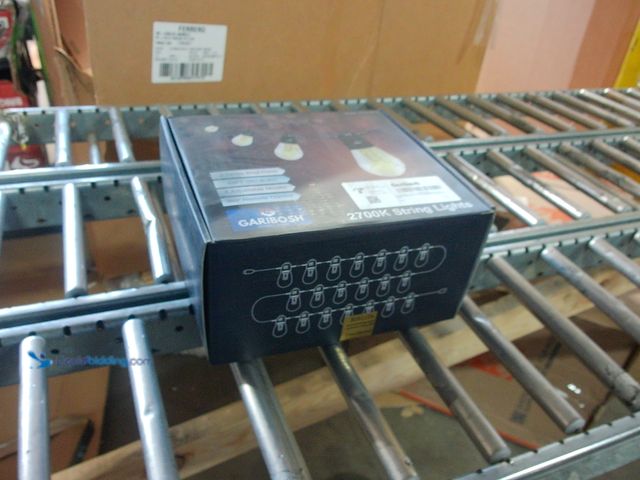 Lot 49-3472055 - Garibosh 49ft Led Outdoor String Lights, Dimmable Edison Shatterproof Waterproof Patio Lights, 2700K...