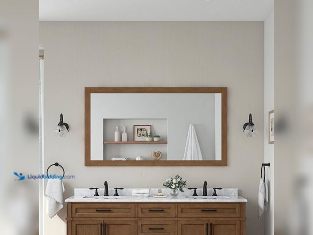 Lot 49-5463736 - Home Decorators Collection
Caville 60 in. W x 32 in. H Rectangular Framed Wall Mount Bathroom Vanit...