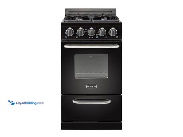 Lot 49-5553549 - Unique Appliances 20 in 2.4 cu. ft. Propane Gas Off-Grid Range with Battery Ignition Sealed Burners ...
