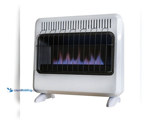 Lot 49-5509692 - Mr. Heater 30,000 BTU Vent Free Blue Flame Natural Gas or Propane Dual Fuel Space Heater. Model # MH...