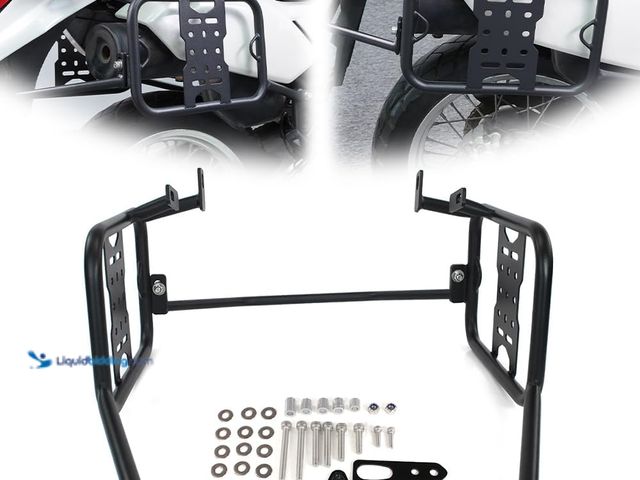 Lot 49-5437400 - Saddlebag Support Racks with Cross Bar, Fit for KLR650 2008 2009 2010 011 2012 2013 2014 2015 2016 2...