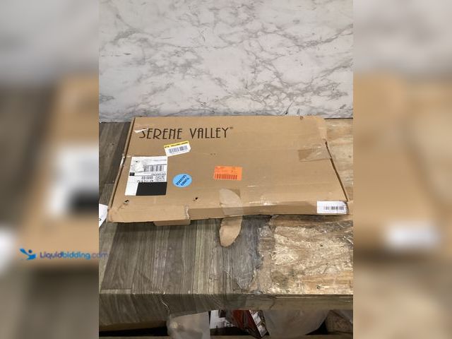Lot 49-5415198 - SERENE VALLEY 23.03-in x 14.45-in Center Drain Heavy-Duty Stainless Steel Sink Grid SVH2315C. Model ...