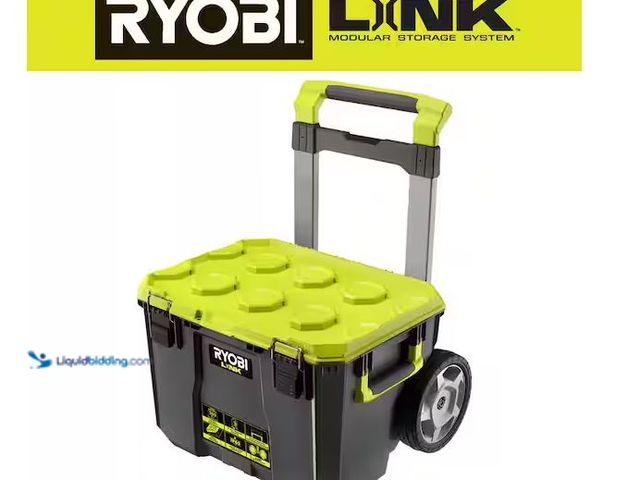 Lot 49-3600336 - RYOBI LINK Rolling Tool Box Model # STM201, Unused  Ref#AHDSB0205
