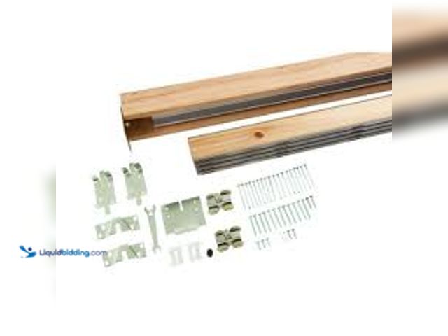 Lot 49-5459812 - Everbilt 36 in. Steel Pocket Door Frame Set. Model # 25045. Unused.