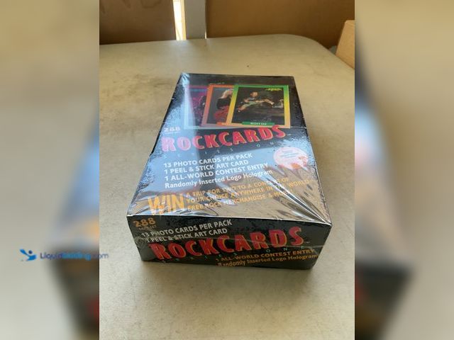 Lot 49-3609223 - Other FACTORY SEALED ROCK CARDS SERIES ONE SET OF 288 CARDS LOADED WITH GREAT CARDS