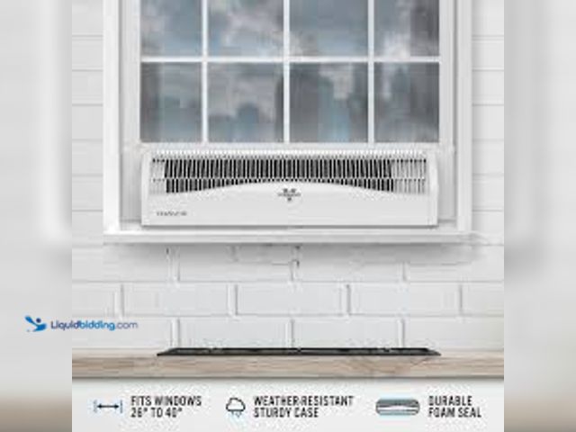 Lot 49-5407570 - Vornado Transom 26 in. 4-Speeds Window Fan with Reversible Exhaust Mode Weather Resistant Case Whole...