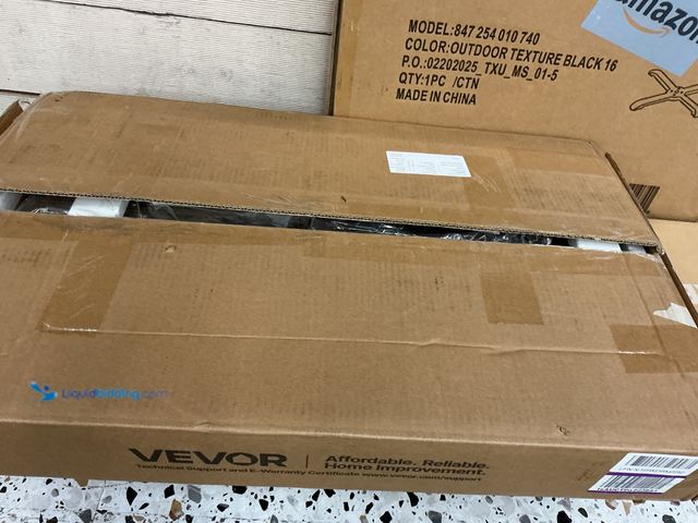 Lot 49-3531230 - VEVOR Overbed Table. White. Unused with attachments.