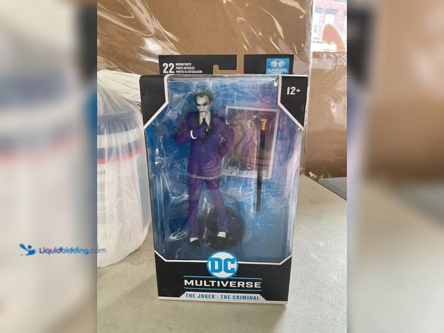 Lot 49-5350465 - Other DC MULTIVERSE MCFARLANE TOYS THE JOKER: THE CRIMINAL ACTION FIGURE IN ORIGINAL BOX