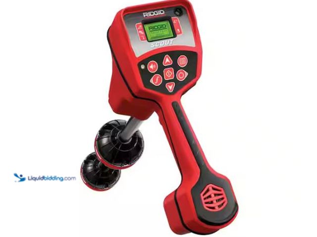 Lot 49-1627581 - RIDGID NaviTrack Scout Underground Sonde & Cable Locator, Multidirectional Locating Device, Battery ...
