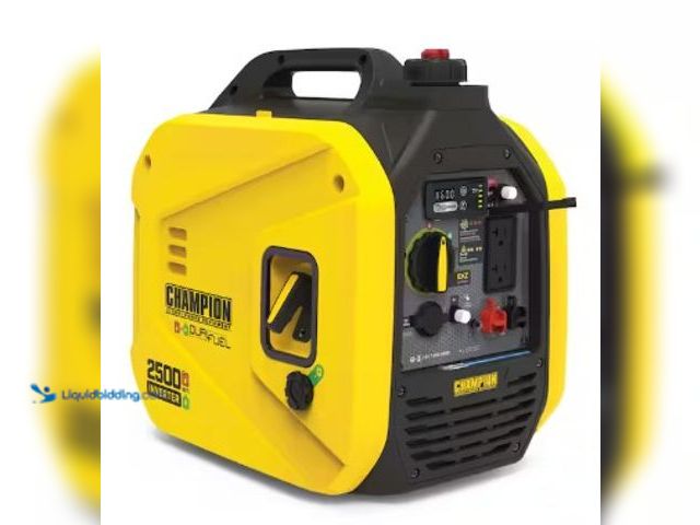 Lot 49-2022919 - Champion Power Equipment 2500/1850-Watt Recoil Start Dual Fuel Gasoline and Propane Inverter Generat...