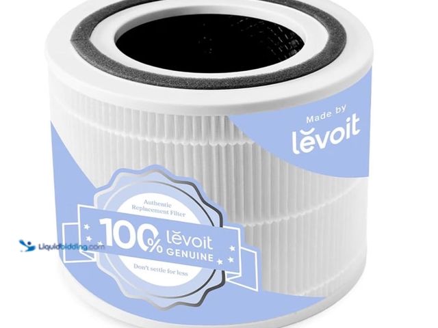 Lot 49-1976705 - New Levoit Core 300-RF True HEPA 3-Stage Original Replacement Filter