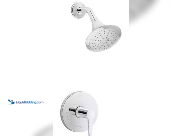 Lot 49-5486171 - KOHLER
Pitch Rite-Temp 1-Handle Wall-Mount Shower Trim Kit in Polished Chrome Internet # 325928586...