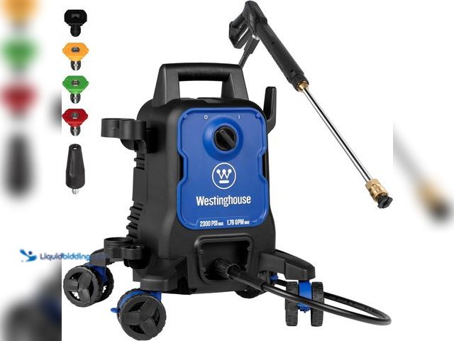 Lot 49-5435336 - Westinghouse ePX3100 Electric Pressure Washer, 2300 Max PSI 1.76 Max GPM with Anti-Tipping Technolog...