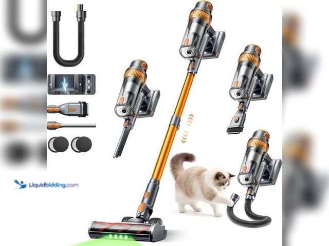 Lot 49-5551731 - EzyTidy Cordless Vacuum Cleaner, Unused with attachments