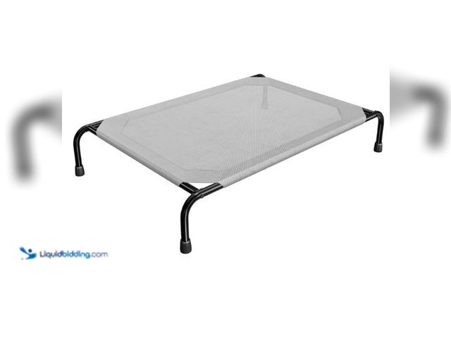 Lot 49-3432529 - Simple Trending Raised Dog Bed for Large Dogs, Waterproof XL Dog Cot, Outdoor Cooling Elevated Pet B...