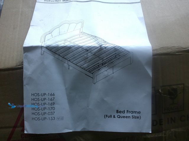 Lot 49-3466109 - Homfa Full Size Storage Bed with 4 Drawers, Button Tufted Upholstered Platform Bed Frame with Adjust...