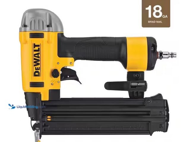 Lot 49-5561084 - DEWALT
18-Gauge Pneumatic Brad Nailer, Unused with case