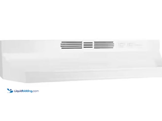 Lot 49-1568570 - Broan-NuTone RL6200 Series 30 in. Ductless Under Cabinet Range Hood with Light in White Model # RL62...