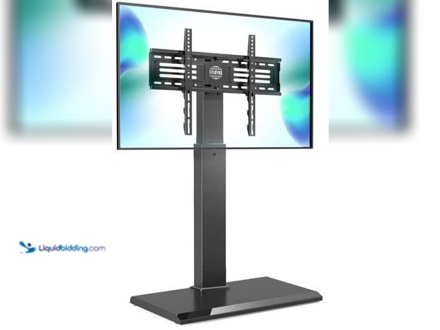 Lot 49-5436844 - FITUEYES Iron Base Universal Floor TV Stand with Swivel Mount for 32-75 Inch LED LCD OLED Plasma Fla...