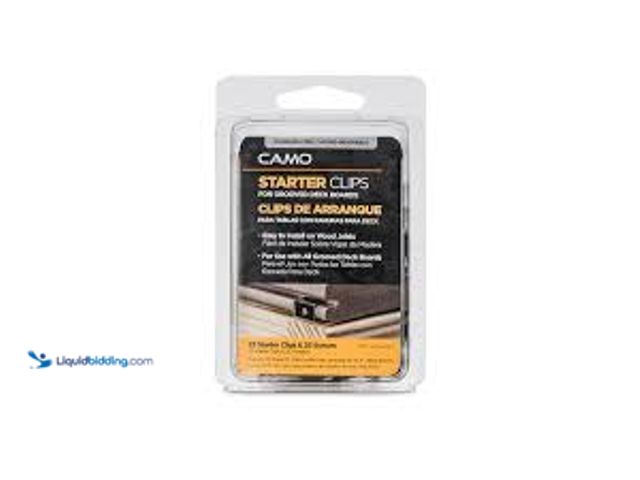 Lot 49-5489053 - QTY 2 - CAMO Starter Clips (25-Count). Model # 0344087. Unused.