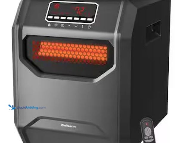 Lot 49-3539651 - WeWarm
Electric 6 Element Infrared Space Heater Black Plastic Internet # 334961294
Model # HT1013U...