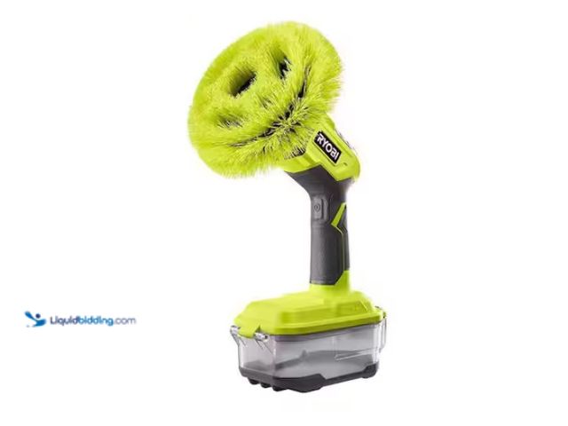 Lot 49-1547655 - RYOBI ONE+ 18V Cordless VORTEX Power Scrubber (Tool Only) Model # P4510, Unused, Tested works, NO Ba...