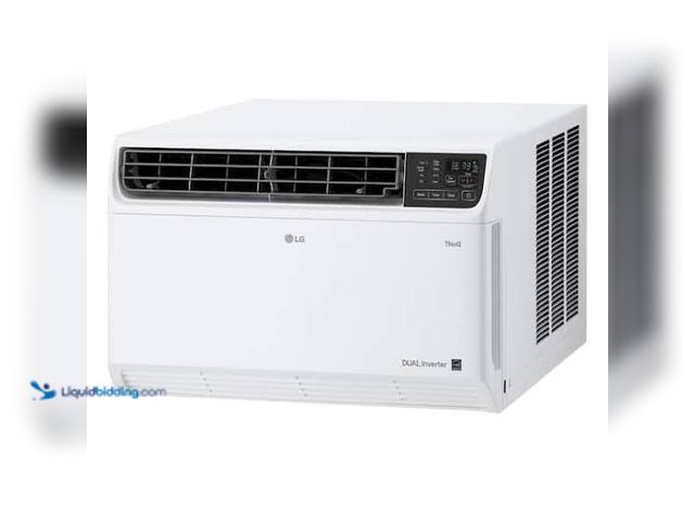 Lot 49-3614486 - Parts/Repair: LG 12,000 BTU 115-Volt Window Air Conditioner Unit Cools 550 sq. ft. with Wi-Fi, Dehum...