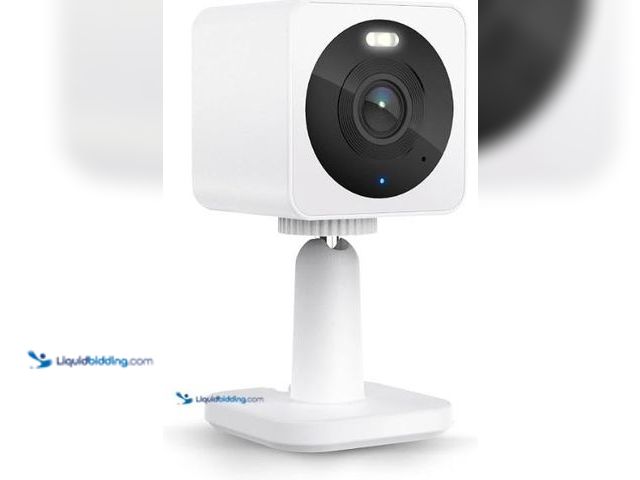 Lot 49-3614000 - Lot of (2) Wyze Cam OG Indoor/Outdoor 1080p Wi-Fi Smart Home Security Camera with Color Night Vision...