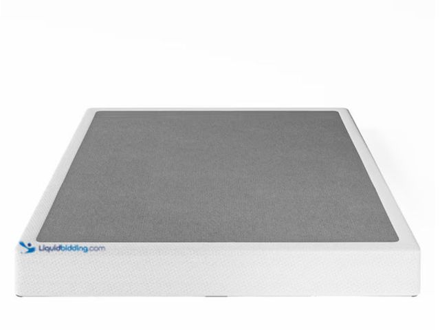 Lot 49-2001116 - HOMZENE 9 in. Queen Size Box Spring with Metal Structure, Mattress Foundation with Fabric Cover, Eas...