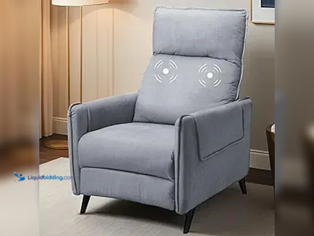 Lot 49-1556338 - Softa Massage Recliner Chair for Adults, Fabric Reclining Chair Home Theater Seating with Extended F...