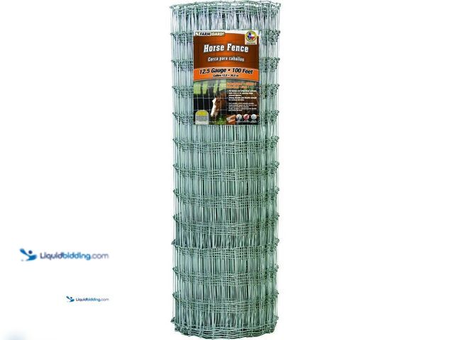 Lot 49-5433725 - FARMGARD
48 in. x 100 ft. Galvanized Steel Class 1 Coating Horse Fence.New
