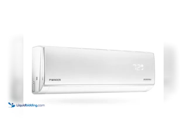 Lot 49-1550373 - Pioneer® Diamante Pro™ 12,000 BTU 20.5 SEER2 115V High-Wall Ductless Mini-Split Air Conditioner Inve...