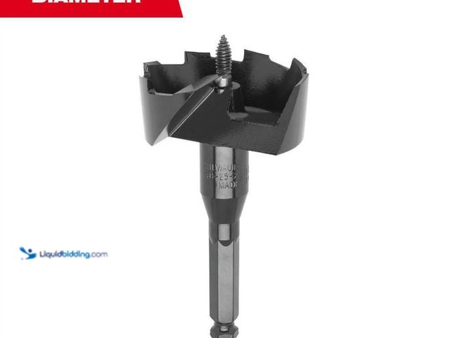 Lot 49-3566133 - Milwaukee
2-9/16 in. High-Speed Steel Self-Feed Bit. Model # 48-25-2562. New