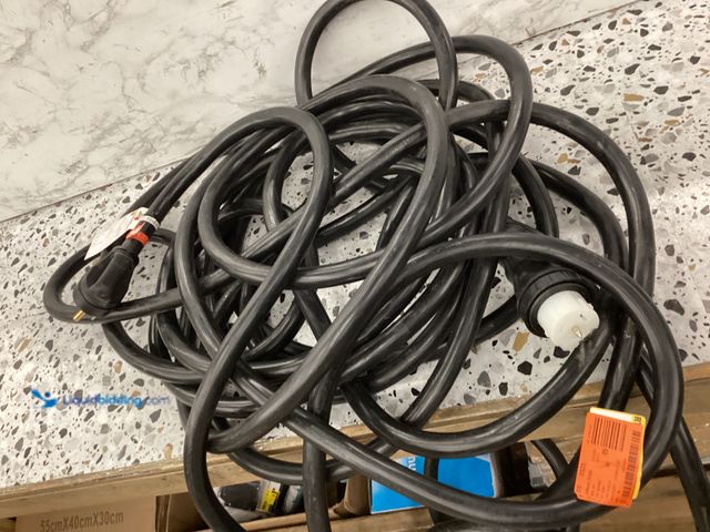 Lot 49-5414383 - VEVOR 50 Amp Generator Cord and Power Inlet Box Kit, 25FT Generator Extension Cord model # 100803550...