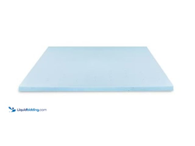 Lot 49-1625708 - StyleWell 2 in. Gel Infused Memory Foam Twin Mattress Topper, Model # THD-MFVT-2T, Unused.  Ref#CRS0...