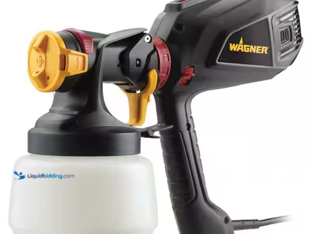 Lot 49-3614553 - Wagner Flexio 2500 Electric Handheld HVLP Paint Sprayer, Model # 2409509, Used, Has attachments, Pow...
