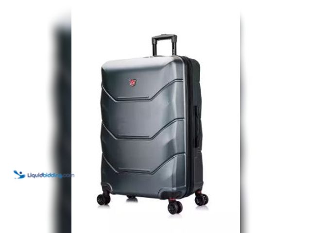 Lot 49-1517477 - DUKAP Zonix 30 in. Green Lightweight Hardside Spinner Suitcase, Model # DKZON00L-GRE, Unused.  Ref#H...