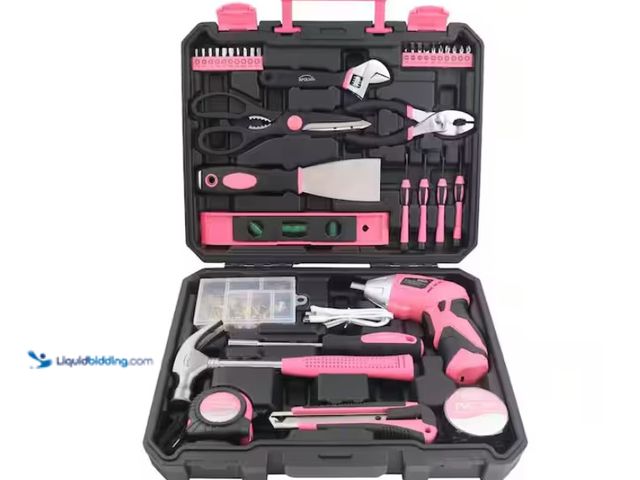 Lot 49-1547182 - Apollo Household Tool Set (135-Piece) Model # DT0774P, Unused.  Ref#SB-1024