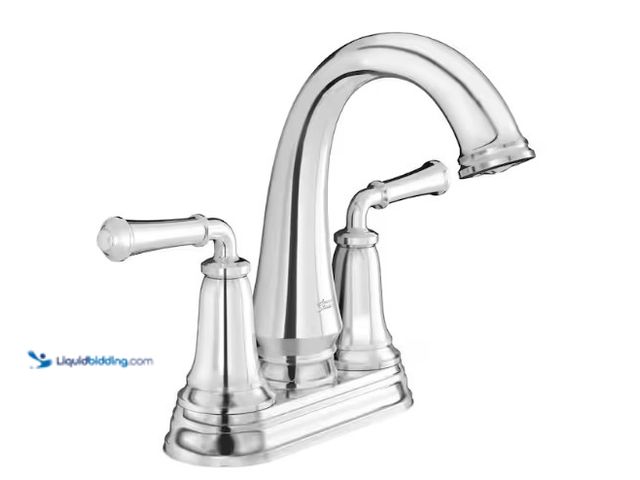 Lot 49-1566687 - American Standard Delancey 4 in. Centerset 2-Handle Bathroom Faucet with Pop-Up Drain in Polished Ch...