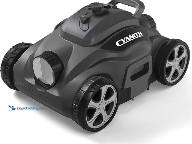 Lot 49-5445924 - 110 Mins Runtime Pool Vacuum for Above Ground Pool, Cordless Robotic Pool Cleaner for Flat Inground ...