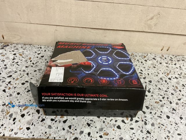 Lot 49-3528214 - Music Boxing Machine with Bluetooth&LED Display, 9 Speeds & 11 Models, Interactive Wall-Mounted Musi...