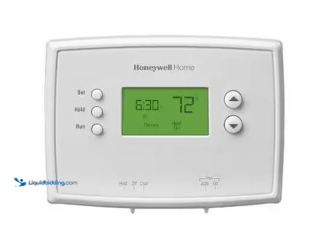Lot 49-1573092 - Lot of (2) Honeywell Home 5-2 Day Programmable Thermostat with Digital Backlit Display, Model # RTH2...