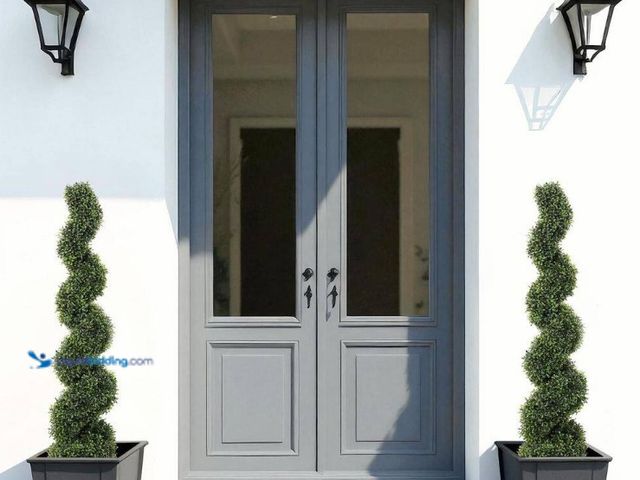 Lot 49-5552918 - HOYMN
4 ft. Artificial Boxwood Topiary Tree in Weighted Pot UV Resistant Indoor Outdoor Front Porch...