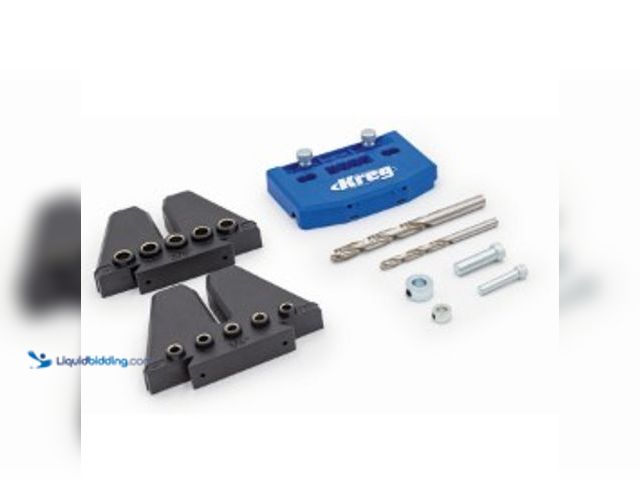 Lot 49-5459448 - Kreg Dowel Jig Kit for 1/4" and 3/8" Dowels KHJD345. Model #11844656. Unused. Model #11844656 . Unus...