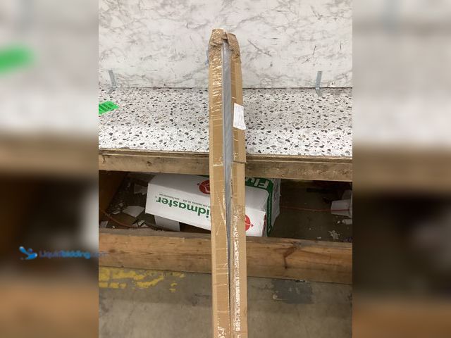 Lot 49-5452025 - Muzata 10Pack 6.6FT/2M Plus-Size Spotless V Shape LED Channel Silver Aluminum LED Diffuser Channel w...